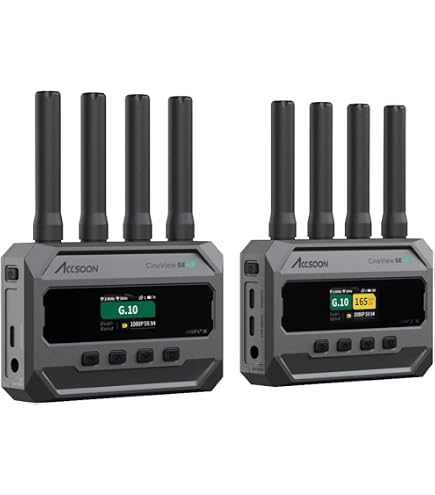 Accsoon CineView SE （SDI & HDMI） Amazon.com: ACCSOON CineView SE 4K Wireless Video Transmission